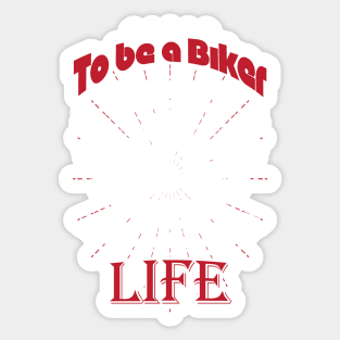 Biker, Motocycle, Motorcycle, Motorsport Sticker